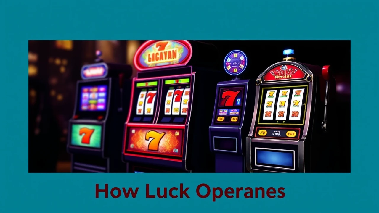 Revealing the Intricacies of Slot Machines: How Luck Operates