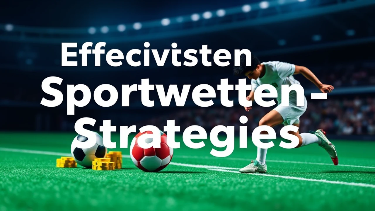Effektivsten Sportwetten-Strategien für konstante Gewinne