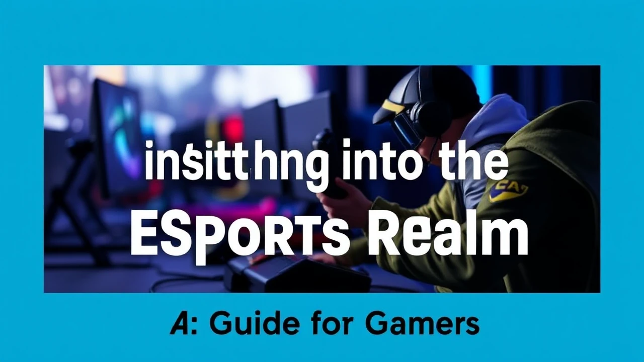 Transitioning into the Esports Realm: A Guide for Gamers