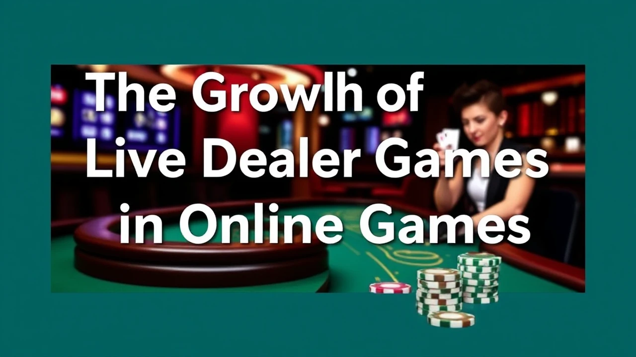 The Growth of Live Dealer Games in Online Casinos