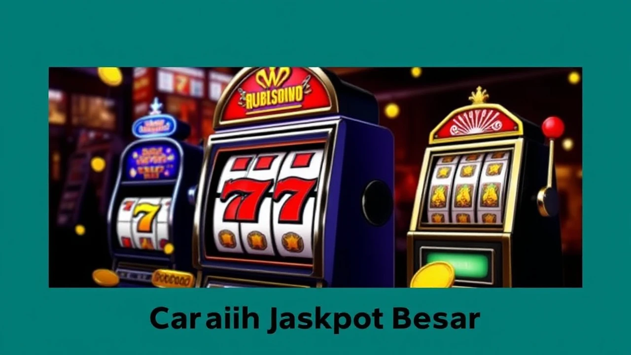 Cara Meraih Jackpot Besar di Mesin Slot