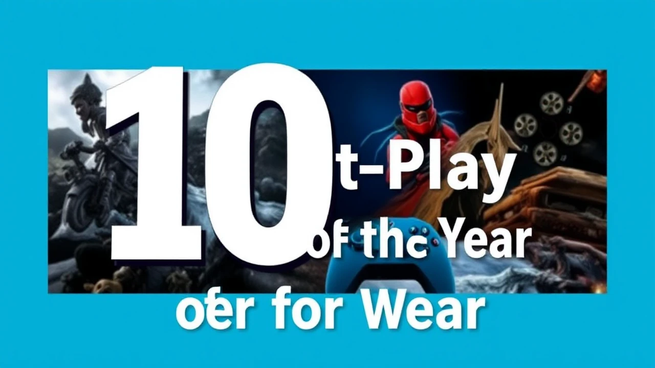 The Ultimate 10 Must-Play Games of the Year for Gamers