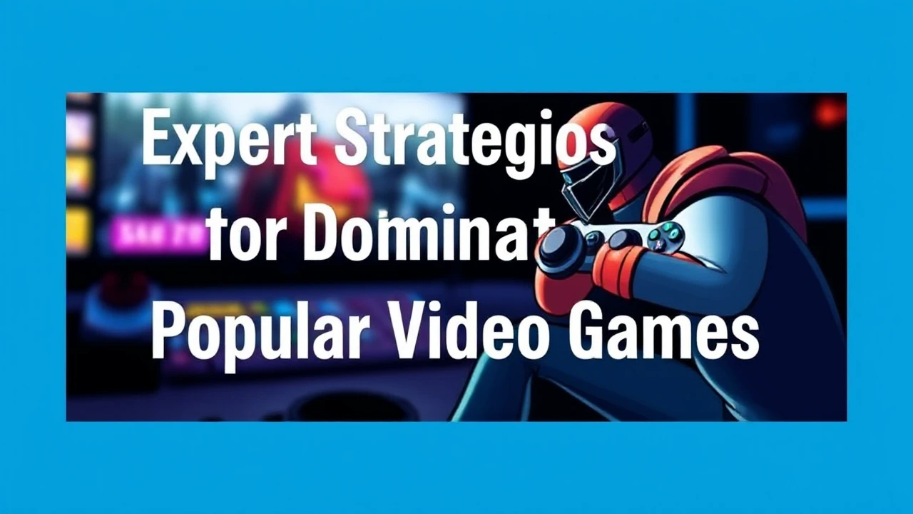 Expert Strategies for Dominating Popular Video Games