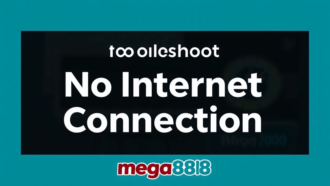 Panduan ‘Troubleshoot’ Mega888 ‘No Internet Connection’