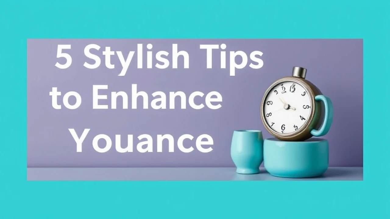 5 Stylish Tips to Enhance Your Lifestyle
