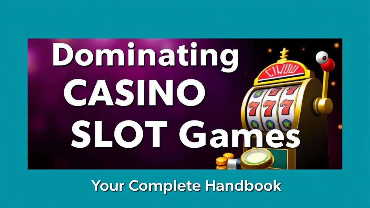 Dominating Casino Slot Games: Your Complete Handbook