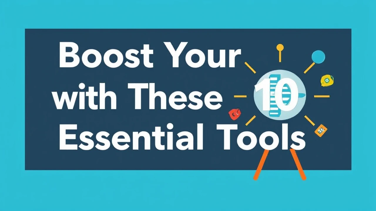Boost Your Business with These 10 Essential Tools