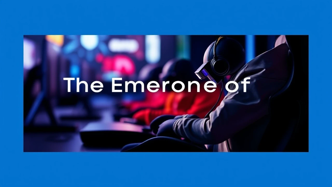 The Emergence of Esports: Unveiling the Realm of Competitive Gaming