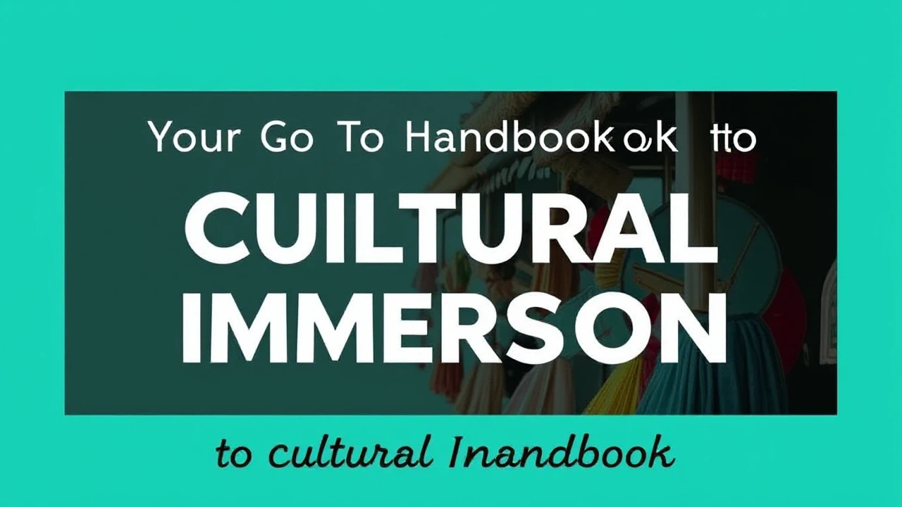 Your Go-To Handbook to Cultural Immersion: Embracing Local Traditions While Traveling