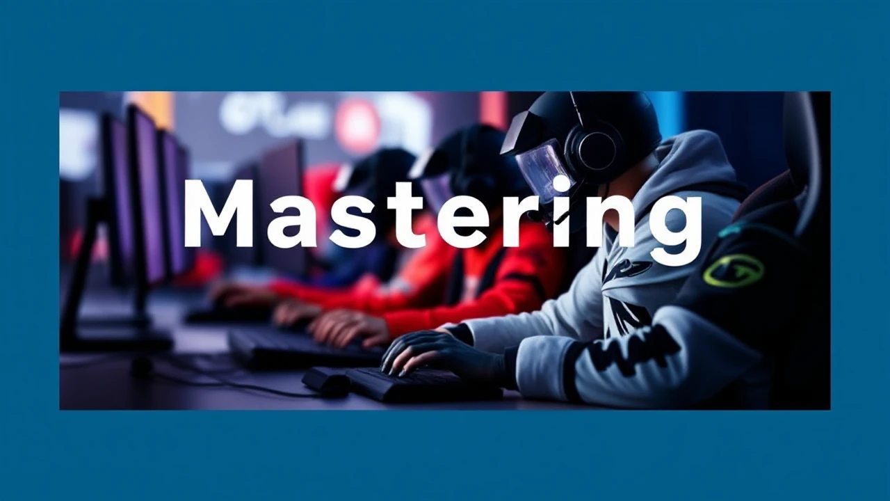 Mastering Esports: A Beginner's Introduction to Professional Gaming