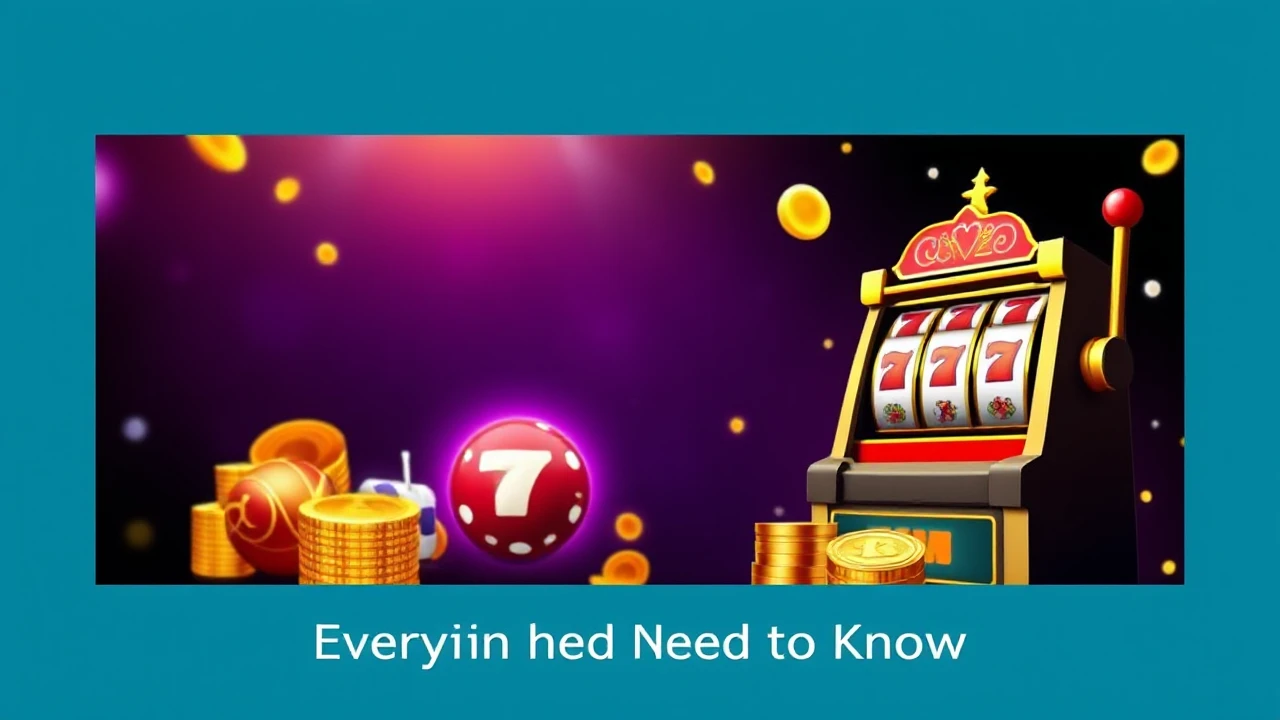 A Comprehensive Guide Online Casino Slots: Everything You Need to Know