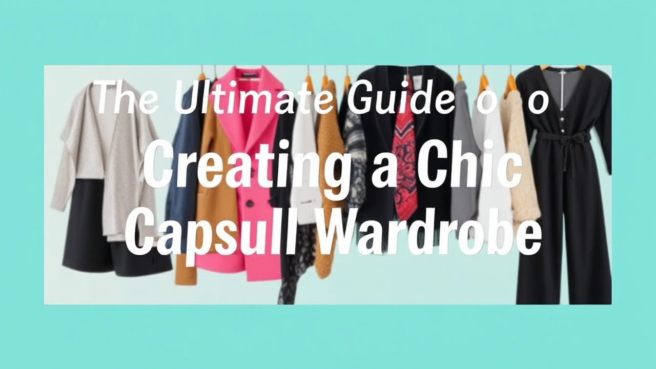 The Ultimate Guide on Creating a Chic Capsule Wardrobe