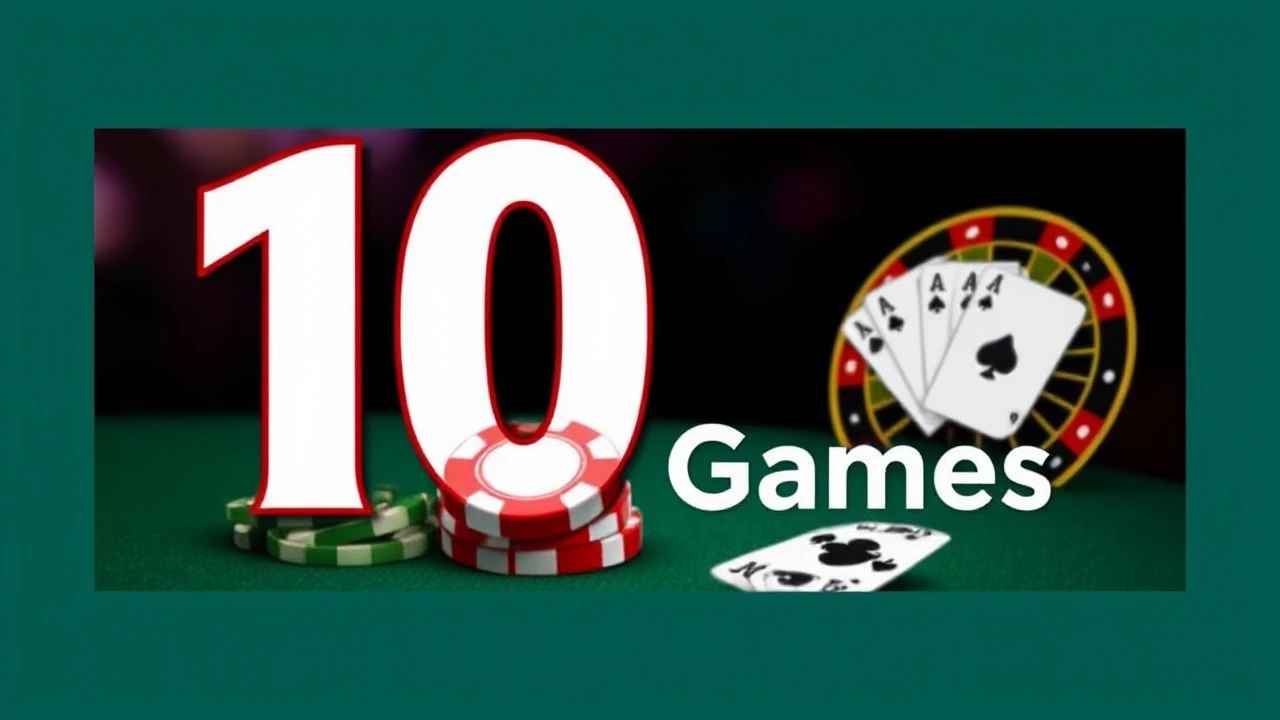 Top Picks of Must-try 10 Casino Games for this Year