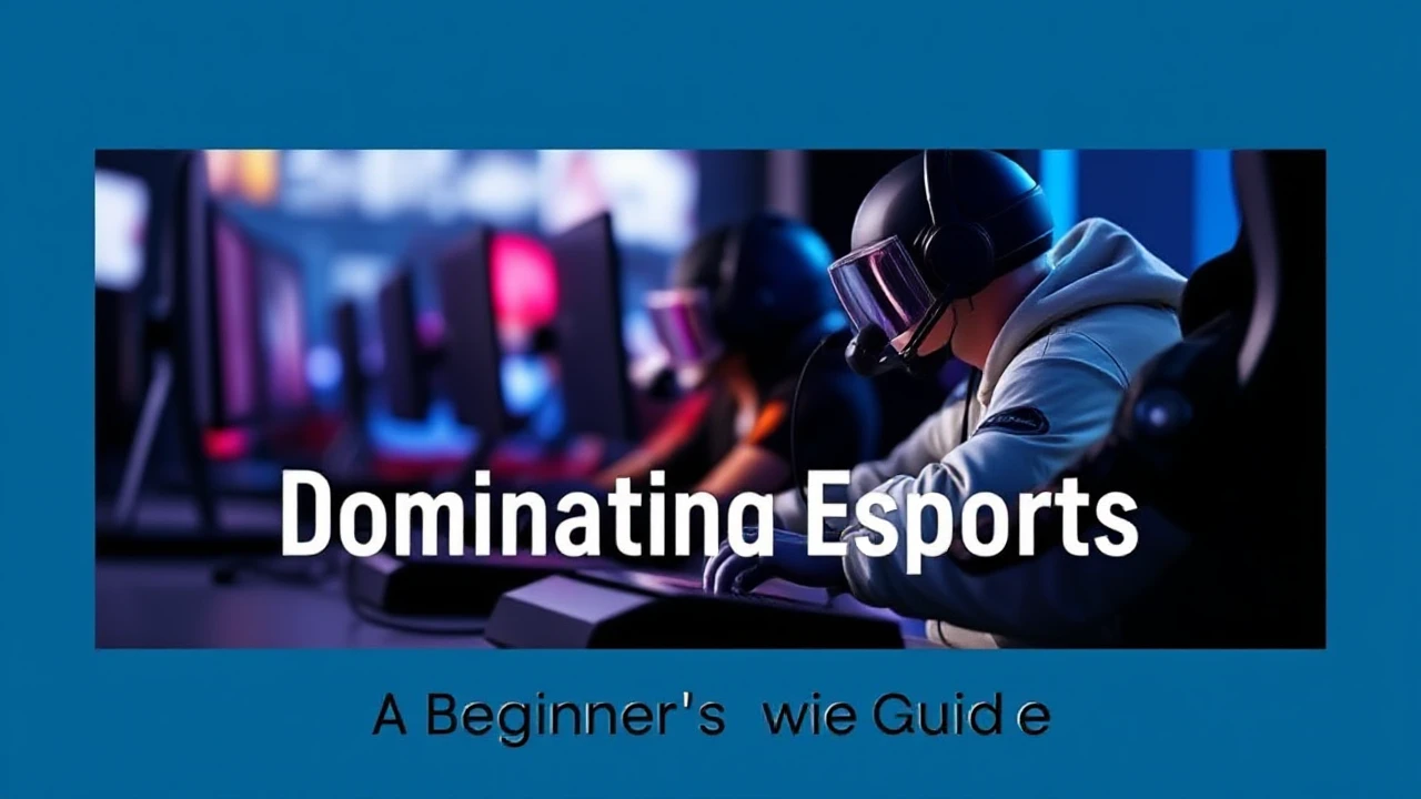 Dominating Esports: A Beginner's Guide to Competitive Gaming