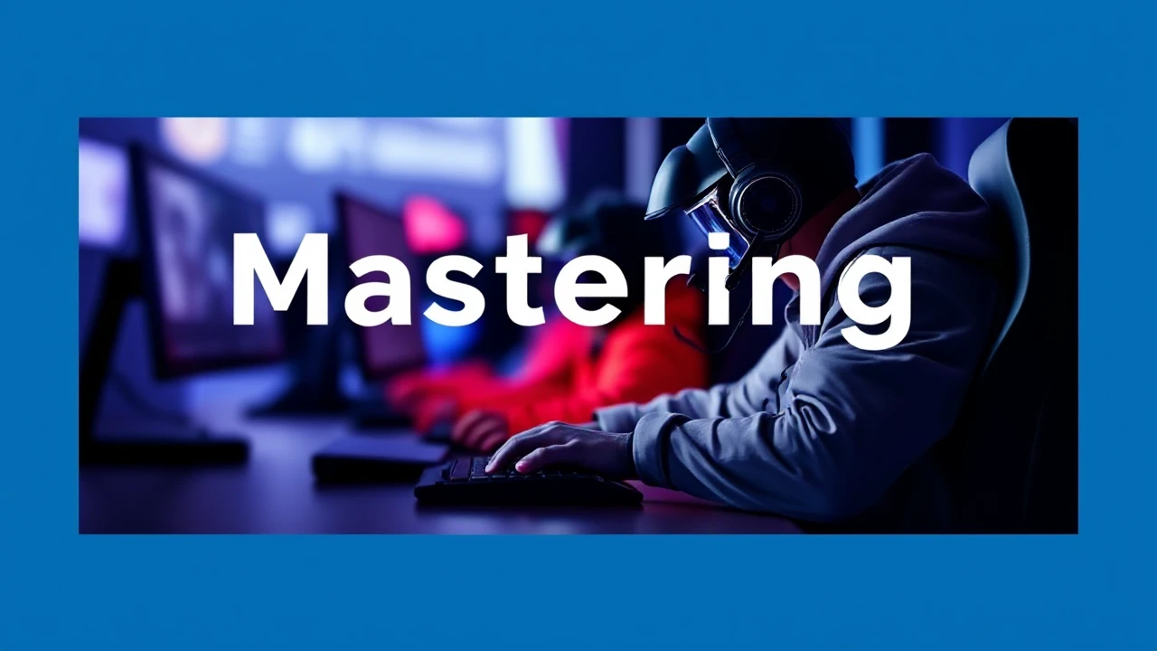 Mastering Esports: An Amateur's Guide to Ruling the Game