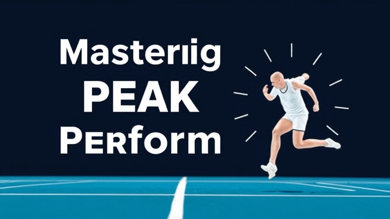 Mastering Peak Performance: Mental Strategies for Sports Professionals