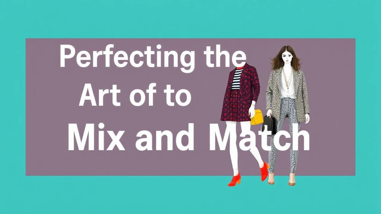 Perfecting the Art of Mix and Match in Fashion: A Guide to Enhance Your Style
