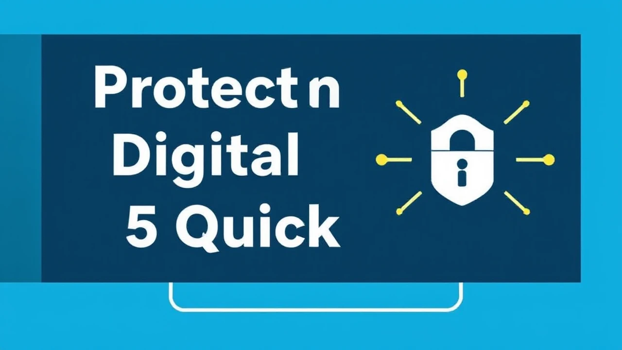 Protecting Your Digital Devices: 5 Quick Tips
