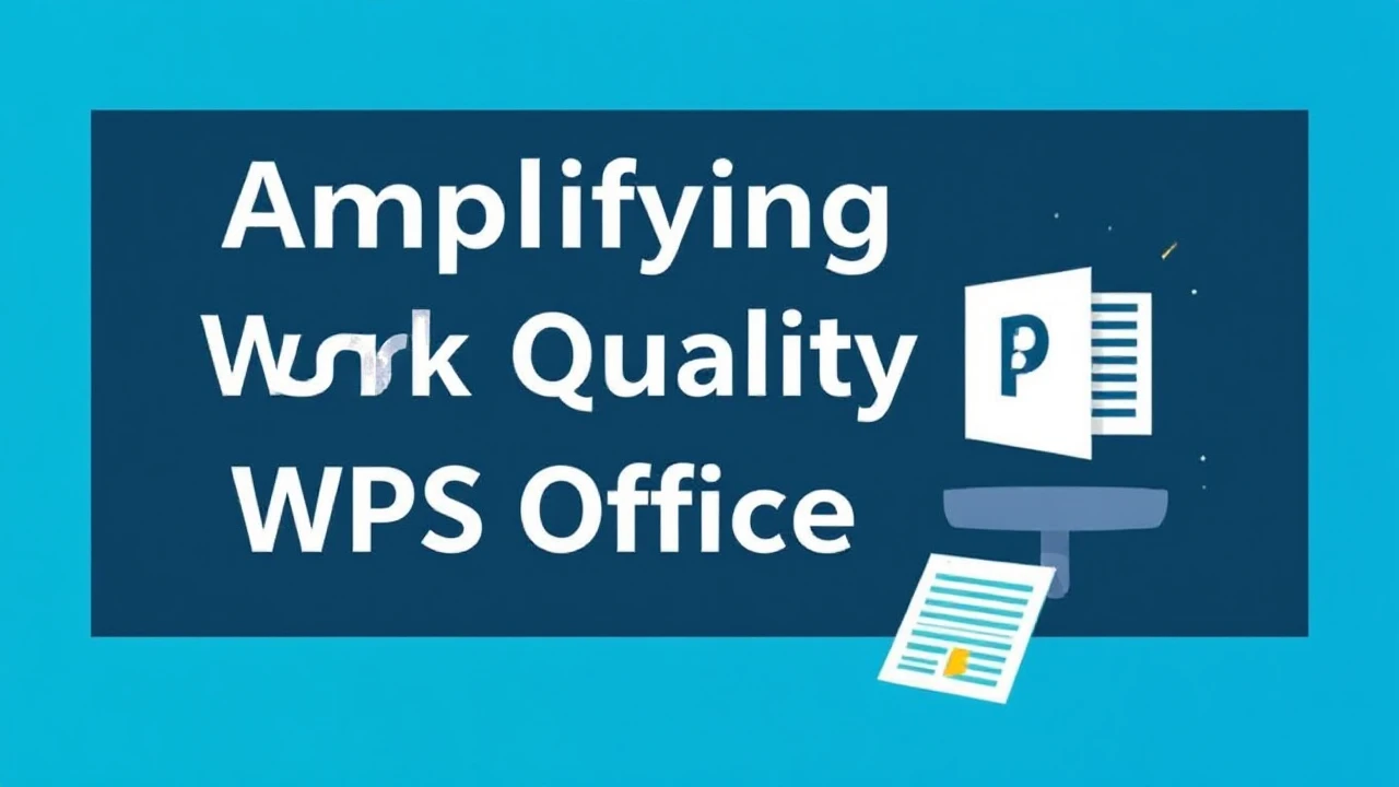 Amplifying Your Work Quality with WPS Office Tools