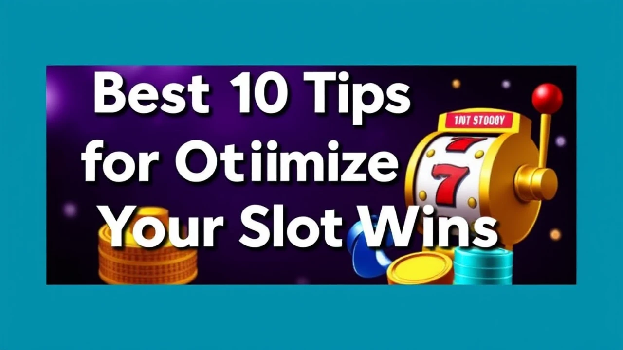 Best 10 Tips for Optimizing Your Slot Wins