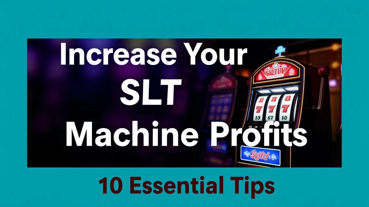 Increase Your Slot Machine Profits: 10 Essential Tips