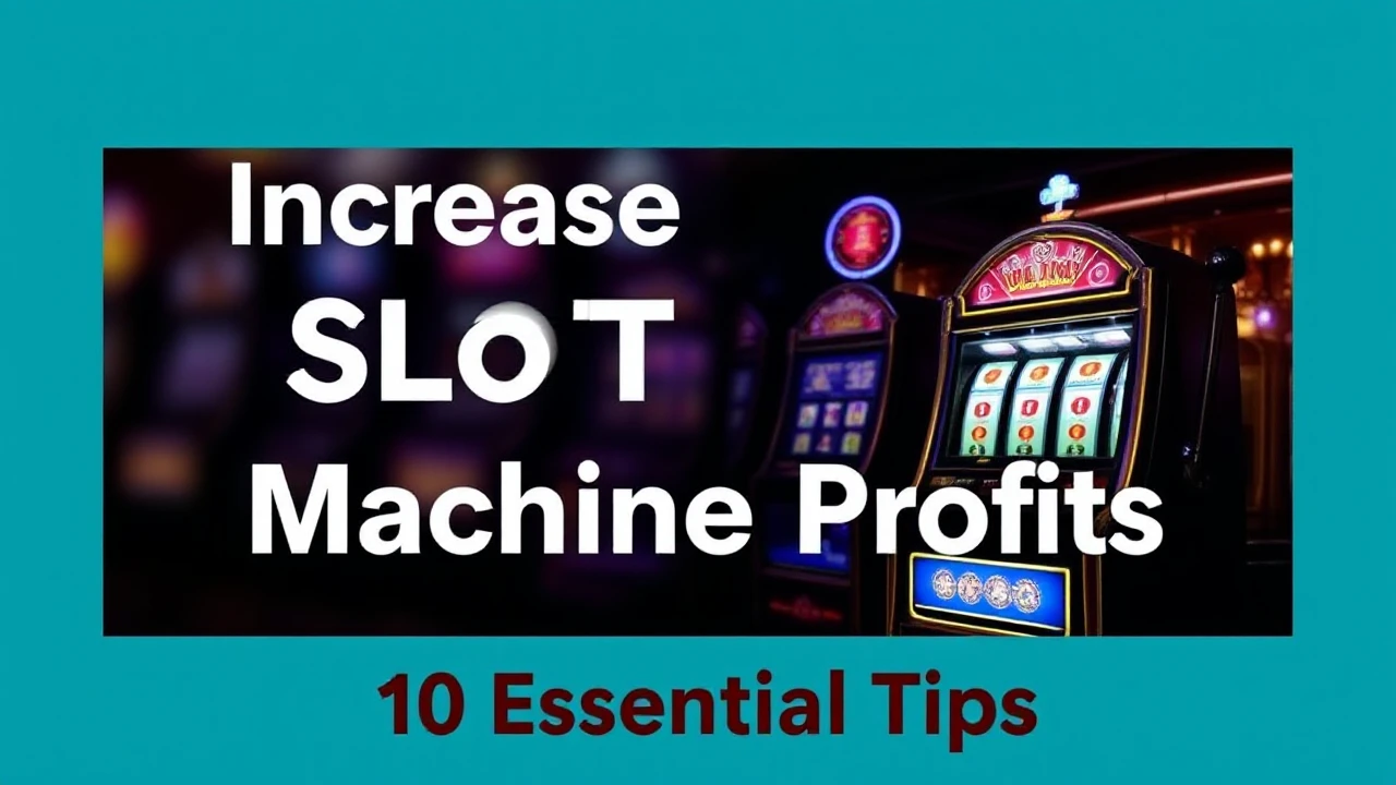 Increase Your Slot Machine Profits: 10 Essential Tips