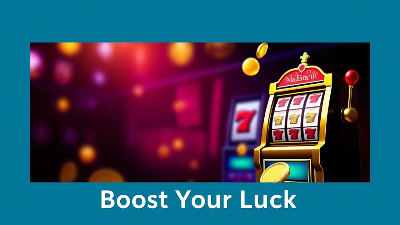 Boost Your Luck: Tips for Playing Slot Machine Slots