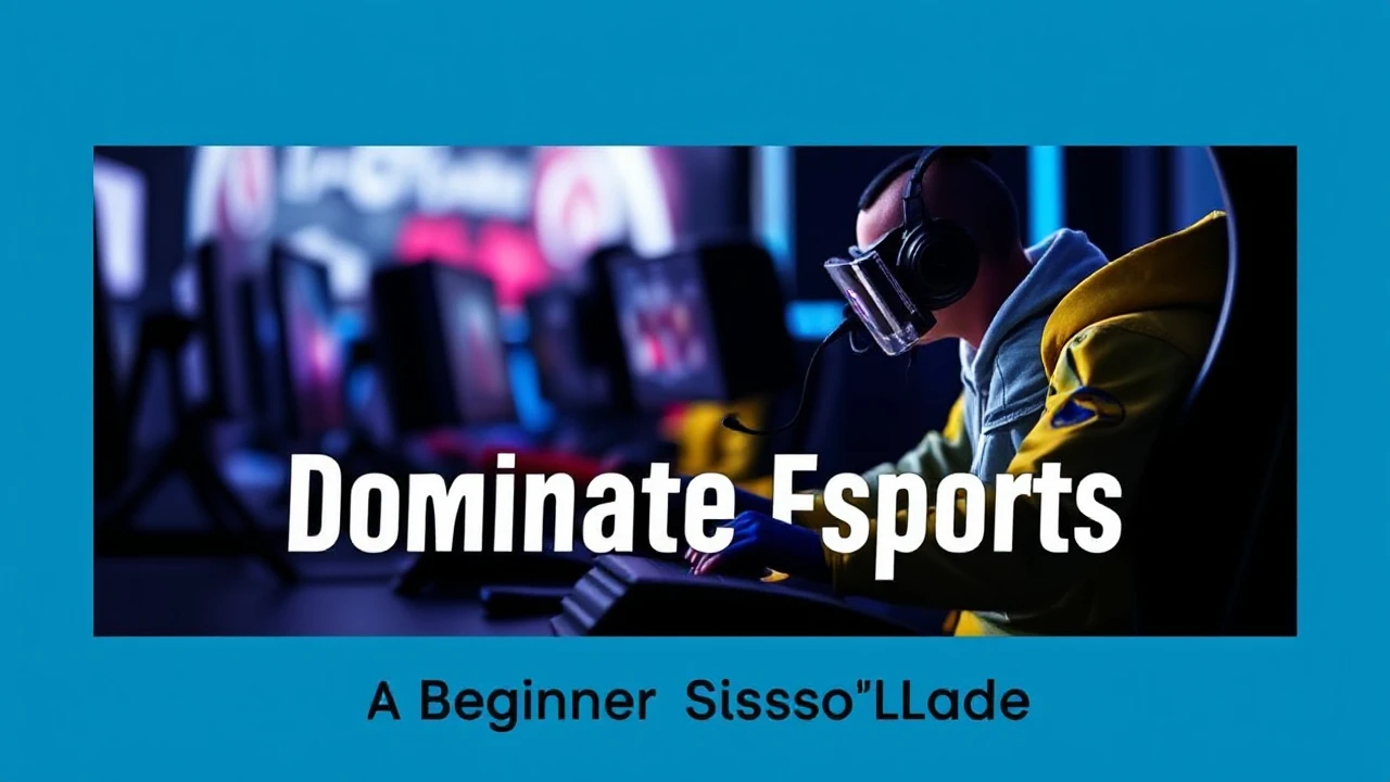 Dominate Esports: A Beginner's Guide to Competitive Gaming