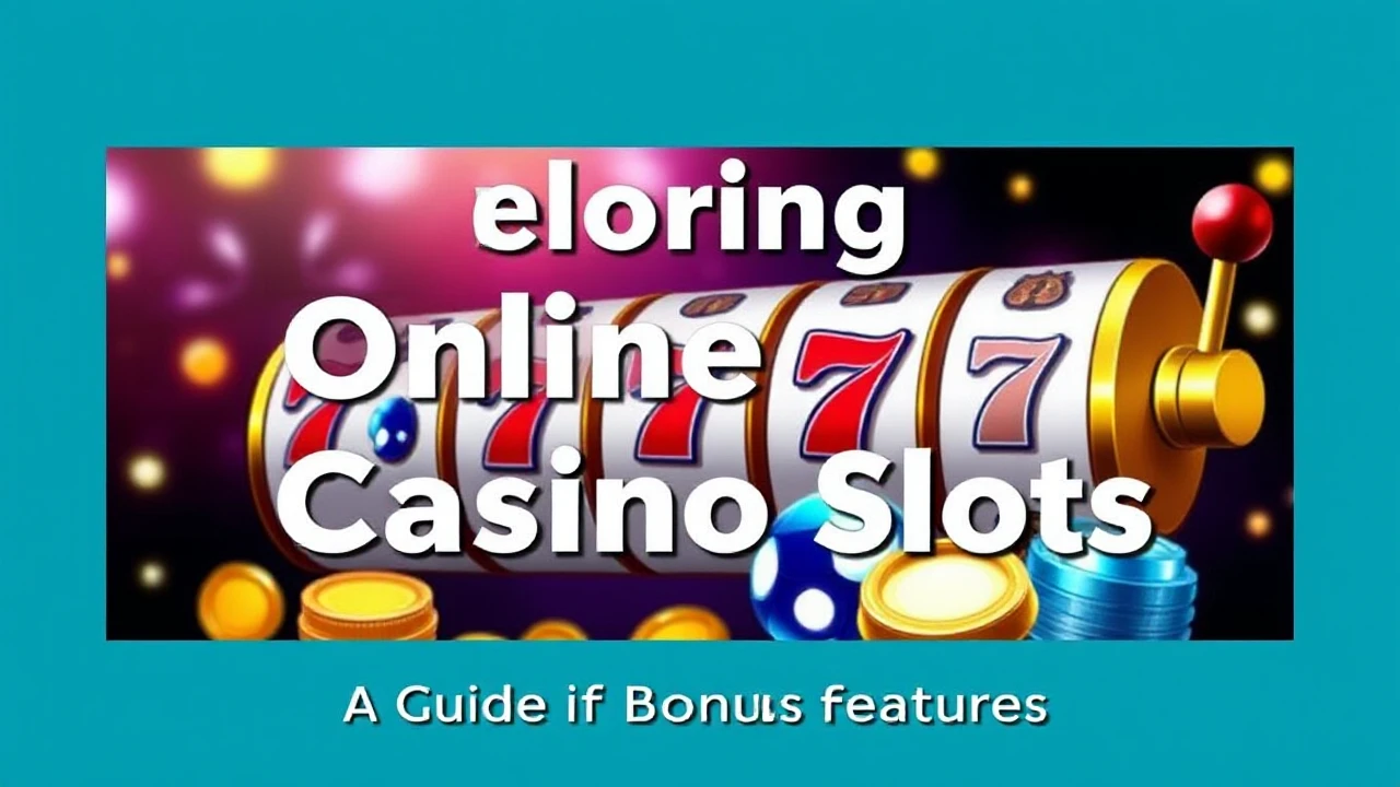 Exploring Online Casino Slots: A Guide to Bonus Features