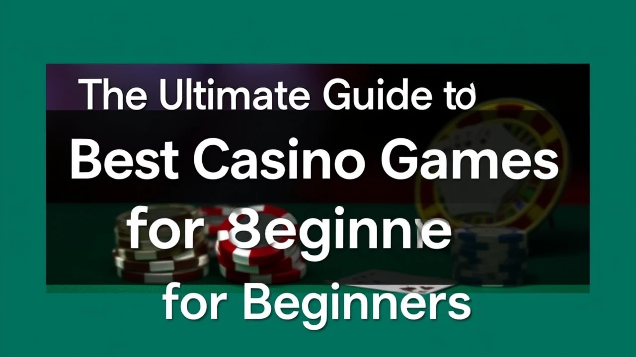 The Ultimate Guide to Best Casino Games for Beginners