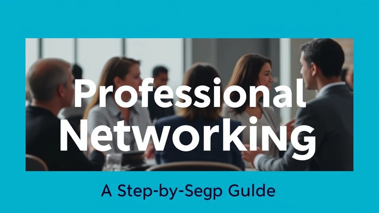 Mastering the Art of Professional Networking: A Step-by-Step Guide