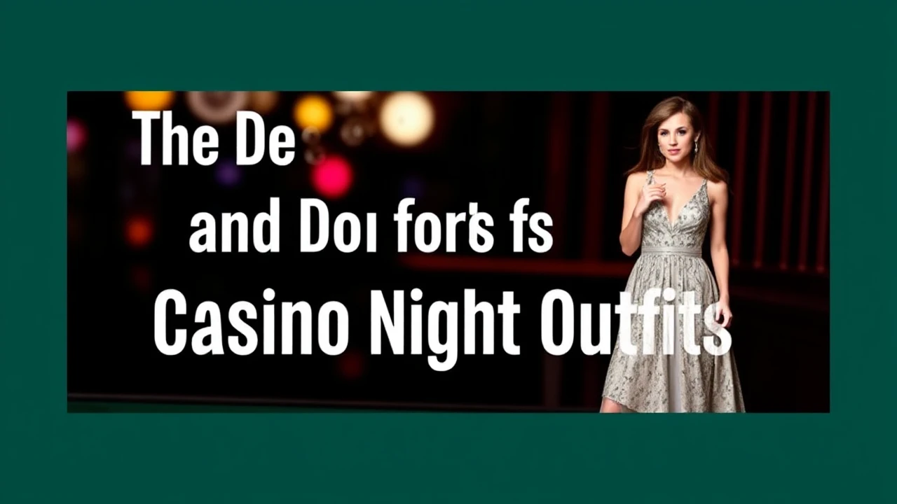 The Dos and Don'ts for Casino Night Outfits