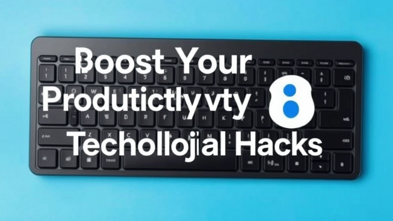 Boost Your Productivity with These 10 Technological Hacks