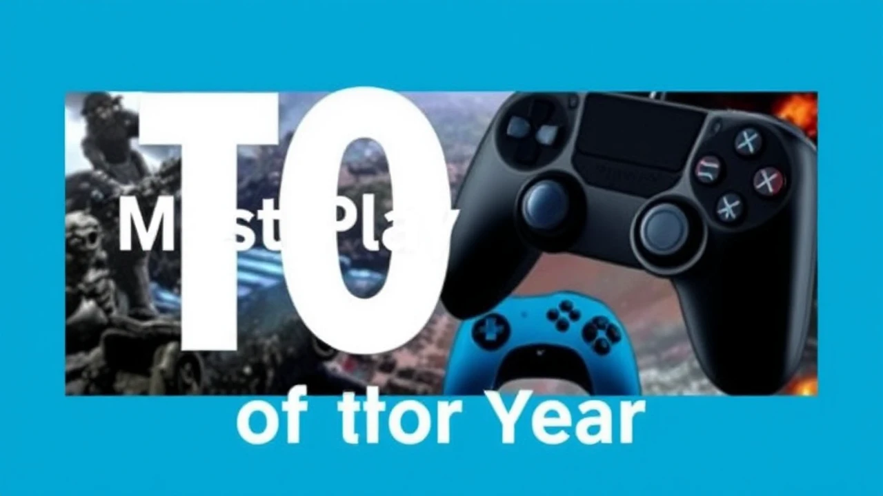 Top 10 Must-Play Games of the Year for Gamers