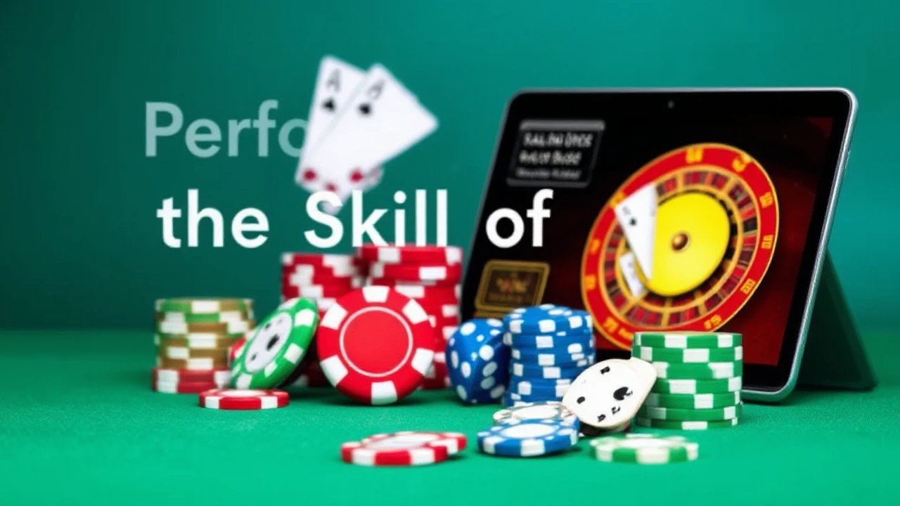 Perfecting the Skill of Online Casino Gambling Games