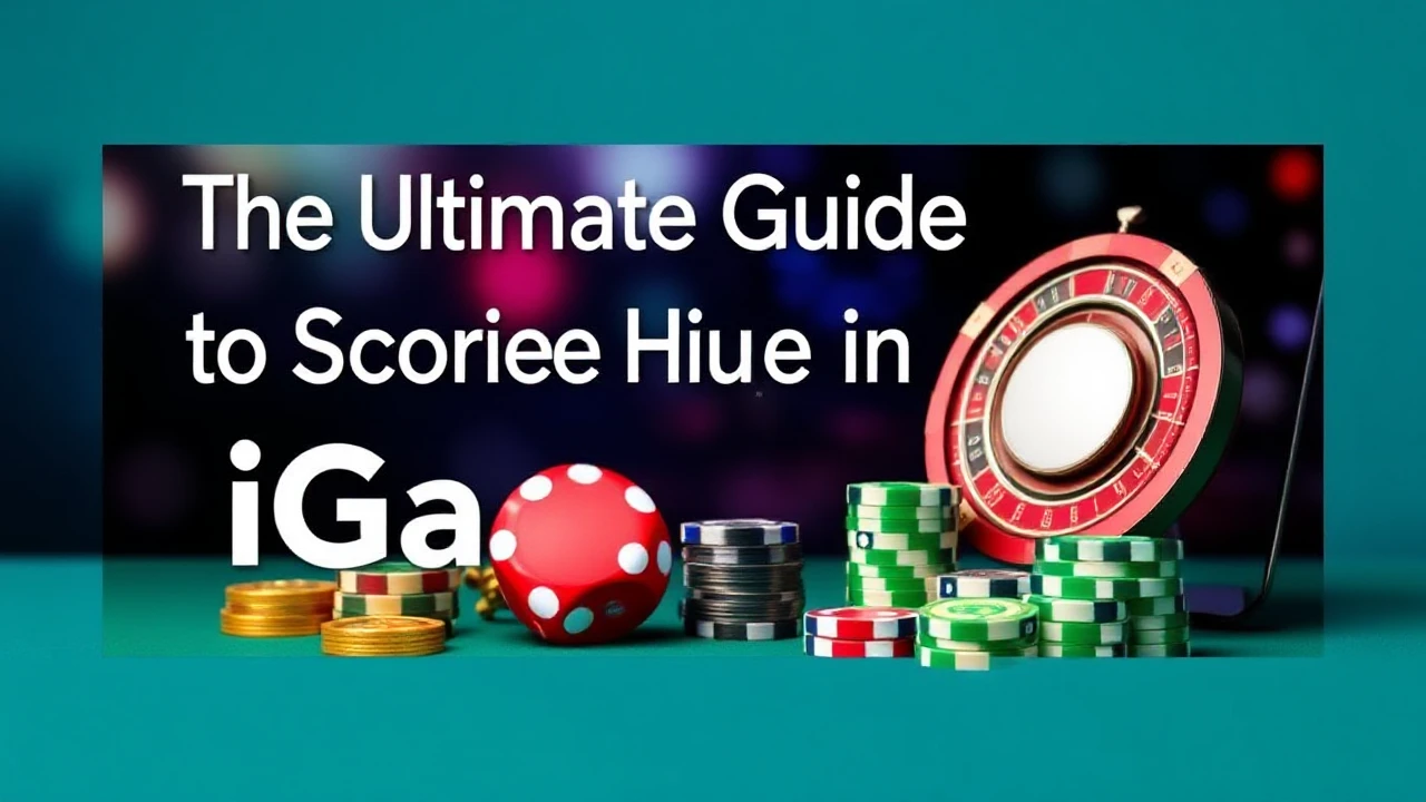 The Ultimate Guide to Scoring Huge in iGaming