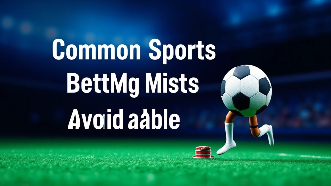 Common Sports Betting Mistakes to Avoid Absolutely: A Guide for Profitable Betting