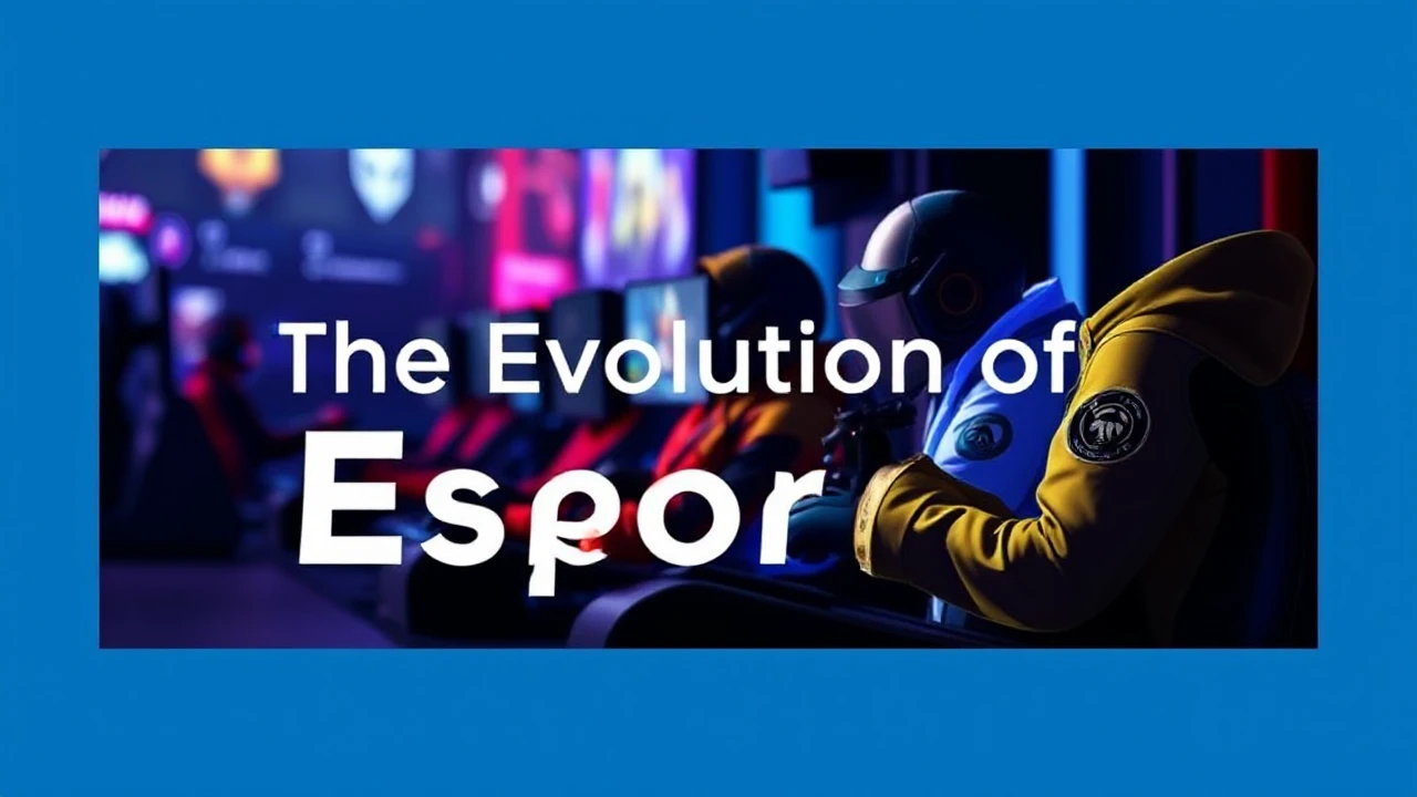 The Evolution of Esports: A Glimpse at Competitive Gaming Culture