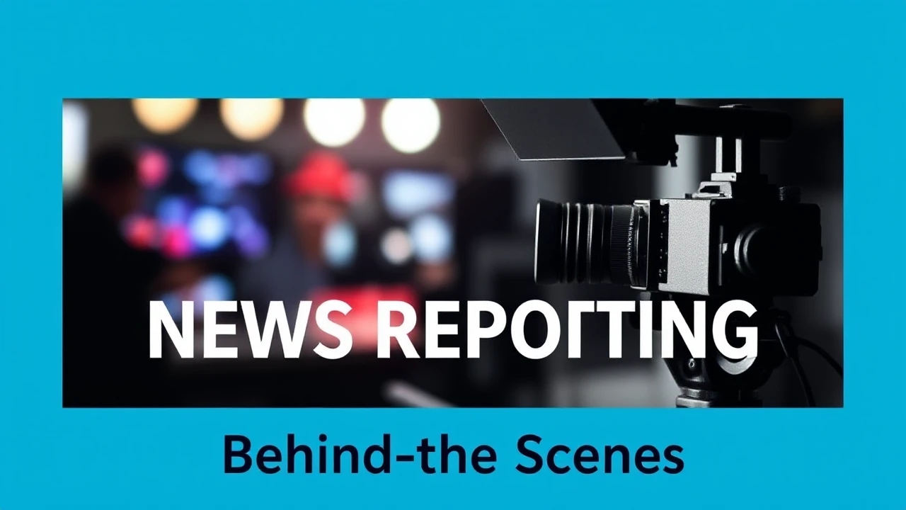 Behind-the-Scenes: Exploring the Inner Workings of News Reporting