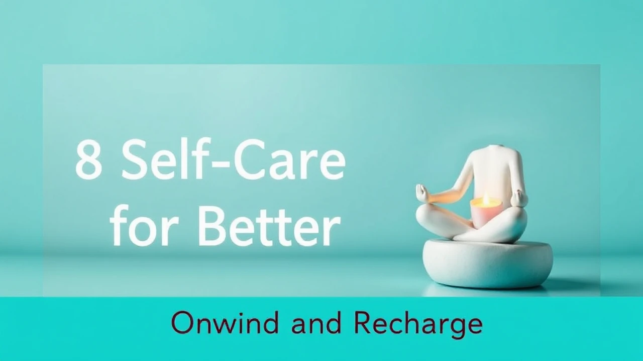 Unwind and Recharge: 8 Self-Care Rituals for a Better Lifestyle