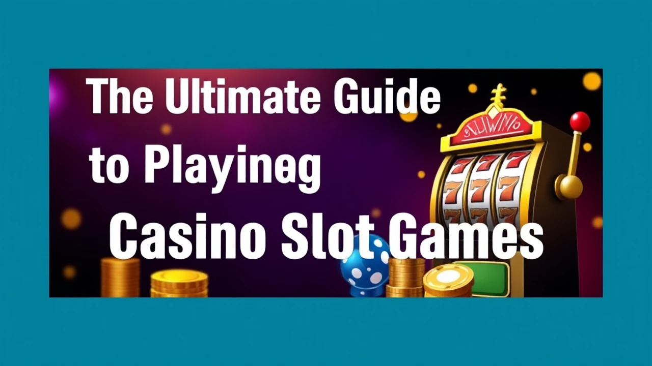 The Ultimate Guide to Playing Casino Slot Games