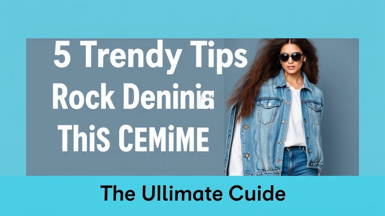 5 Trendy Tips to Rock Denim Jackets This Season: Your Ultimate Guide