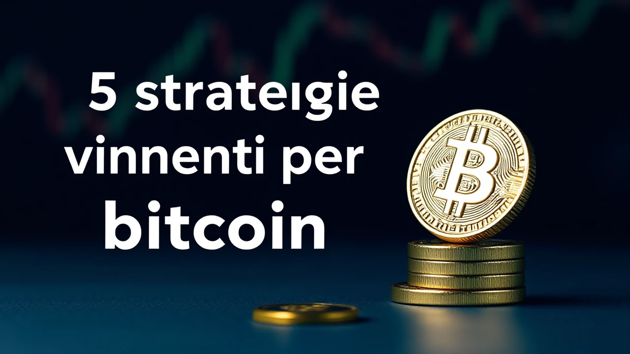 5 strategie vincenti per investire in bitcoin in USD