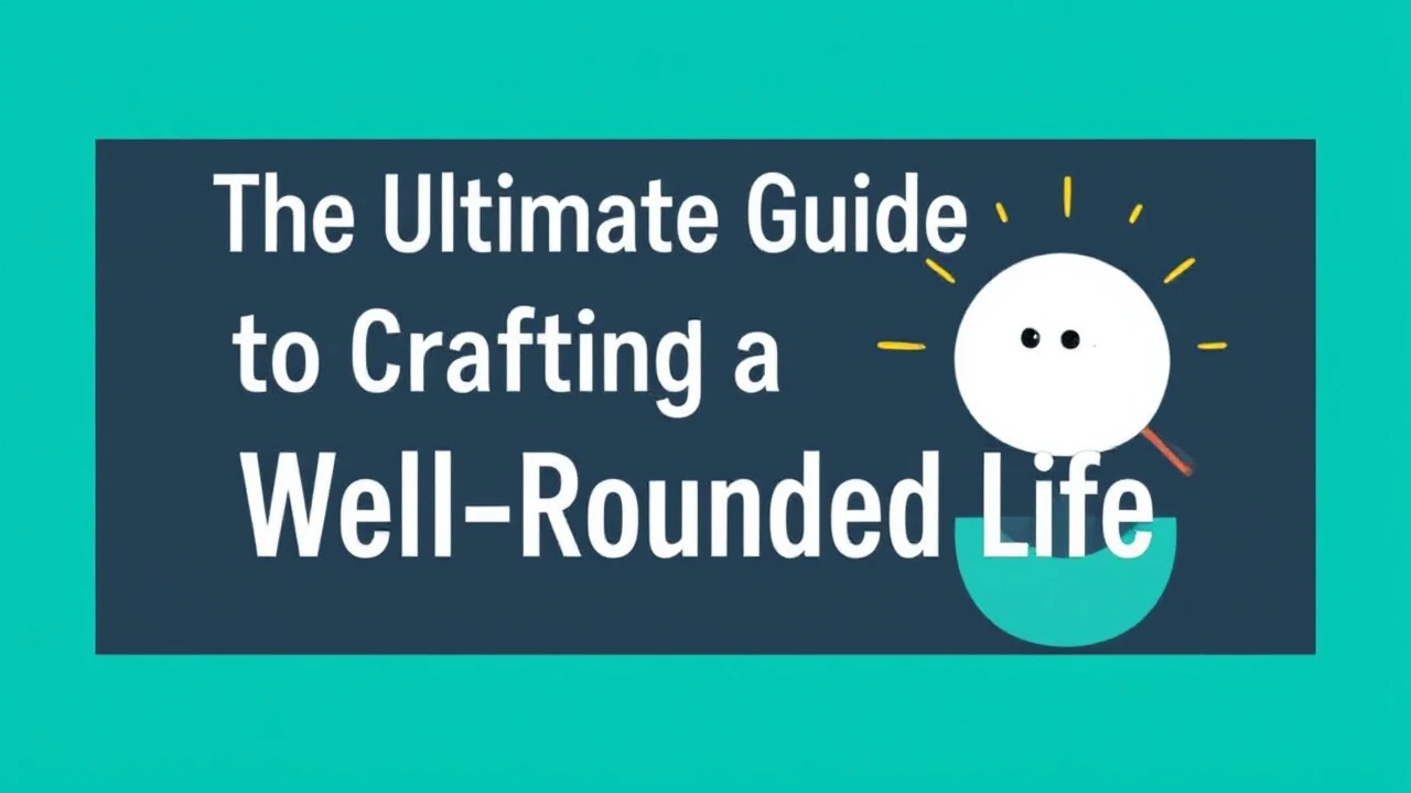 The Ultimate Guide to Crafting a Well-Rounded Life
