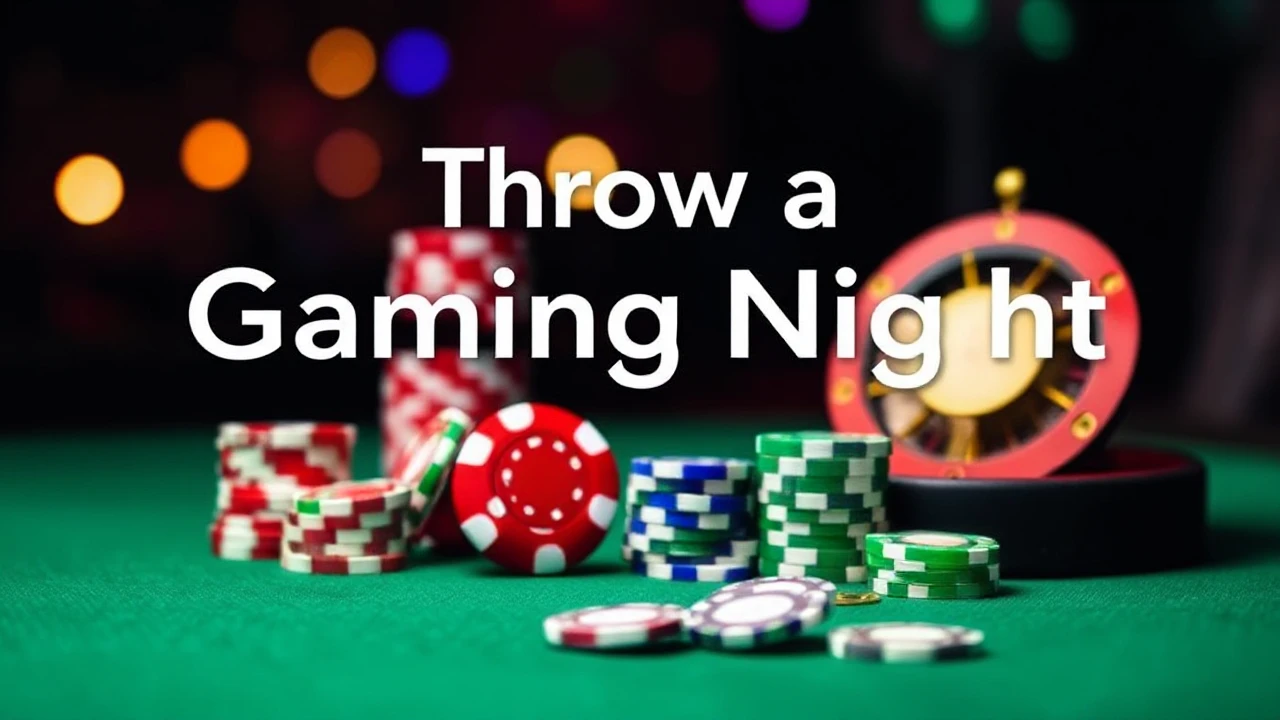 Throw a Gaming Night at Your House: DIY Tips and Pointers