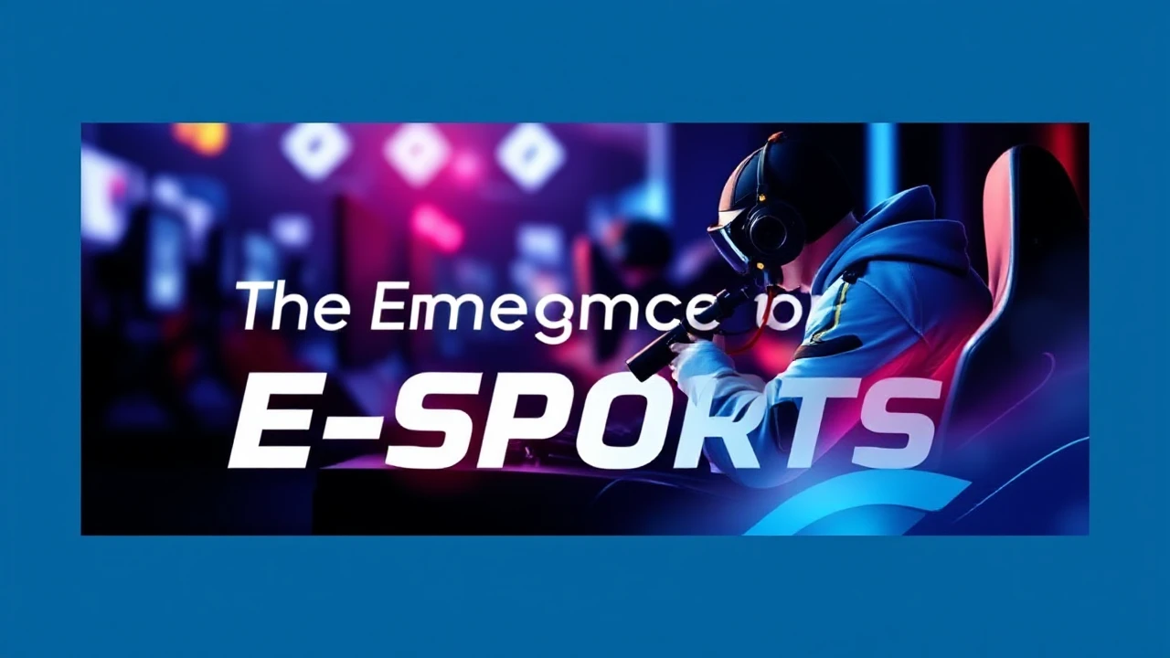 The Emergence of E-Sports: Exploring into the Upcoming Age of Professional Gaming