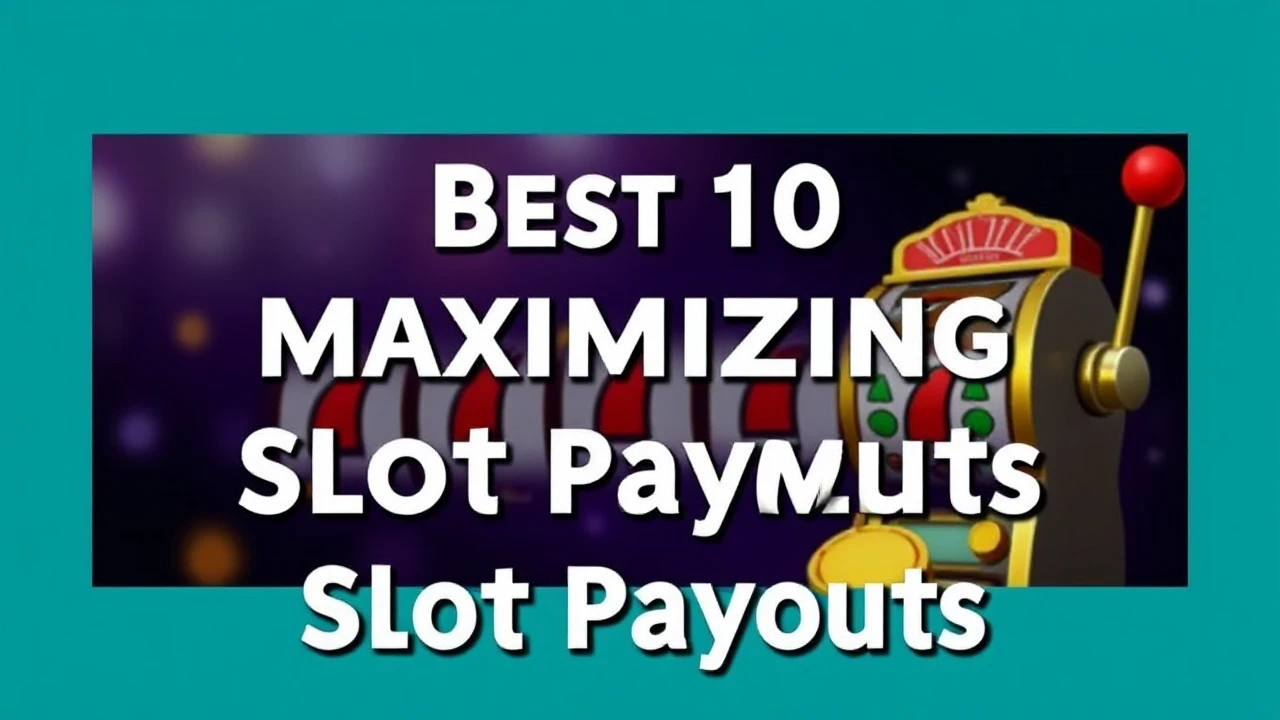 Best 10 Strategies for Maximizing Slot Payouts