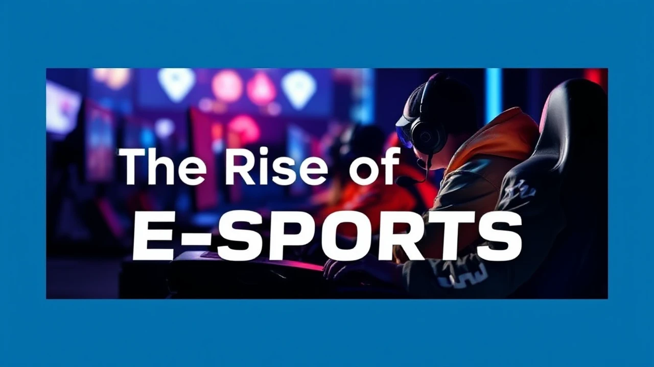 The Rise of E-Sports: Glimpsing into the Upcoming Age of Competitive Gaming