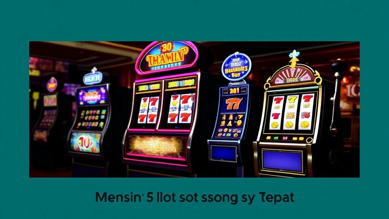 Tips Rahasia Memilih Mesin Slot Casino yang Tepat