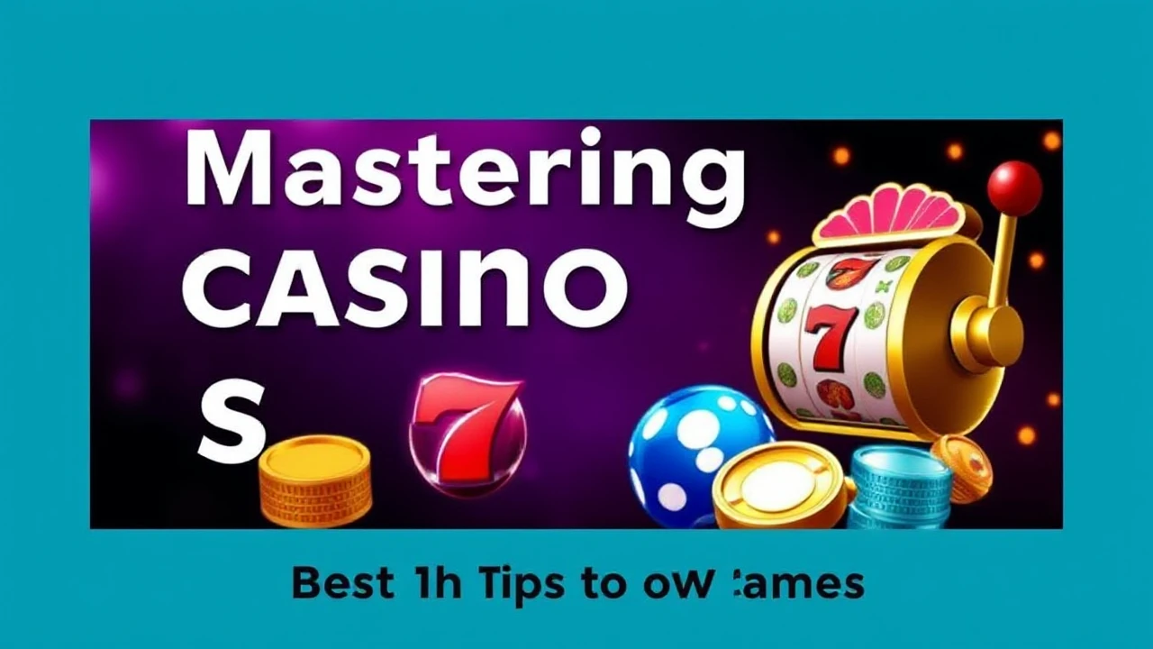 Mastering Casino Slot Games: Best 10 Tips to Win Big